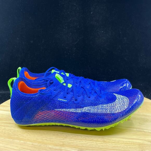 NIKE ZOOM SUPERFLY ELITE 2 Sprinting Spikes 100-400m  CD4382-400 Sz 8.5 M/ 10 W main image 9